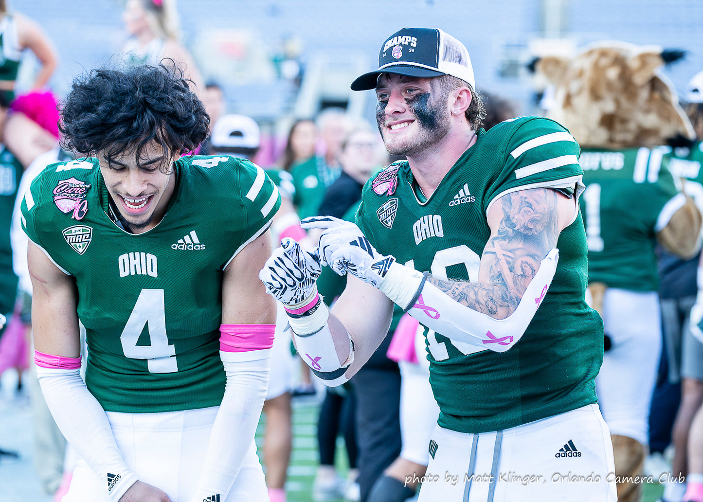 Football Turf Tape, Pink Breast Cancer Awareness Extra Wide, 16ft Long