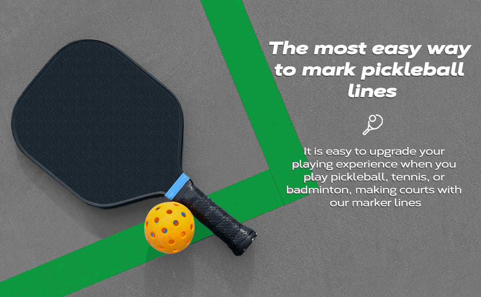 NW Athletics Pickleball Tape-Outdoor Pickleball Tape - Green